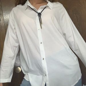 Eileen Fisher button up blouse